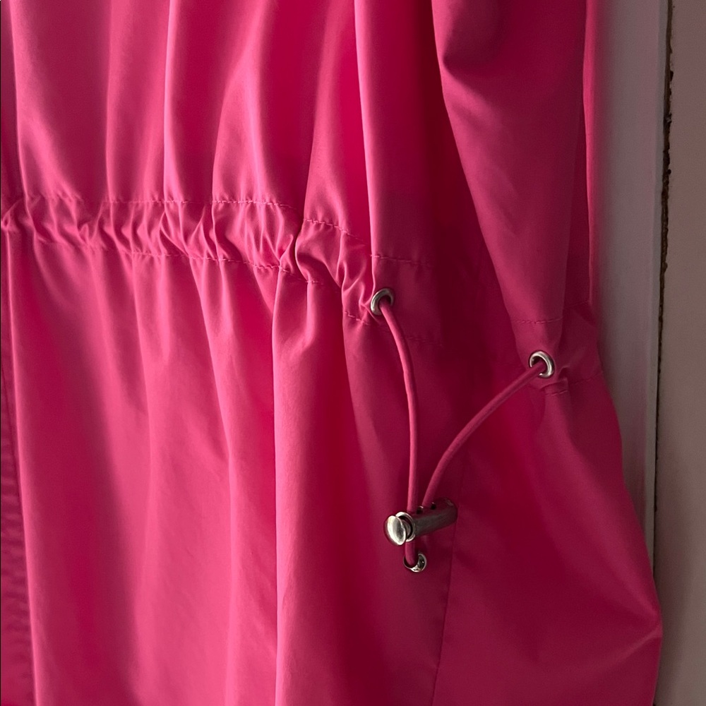 Lauren Ralph Lauren Women Petite Large Pink Lined Windbreaker Jacket - Picture 4 of 8